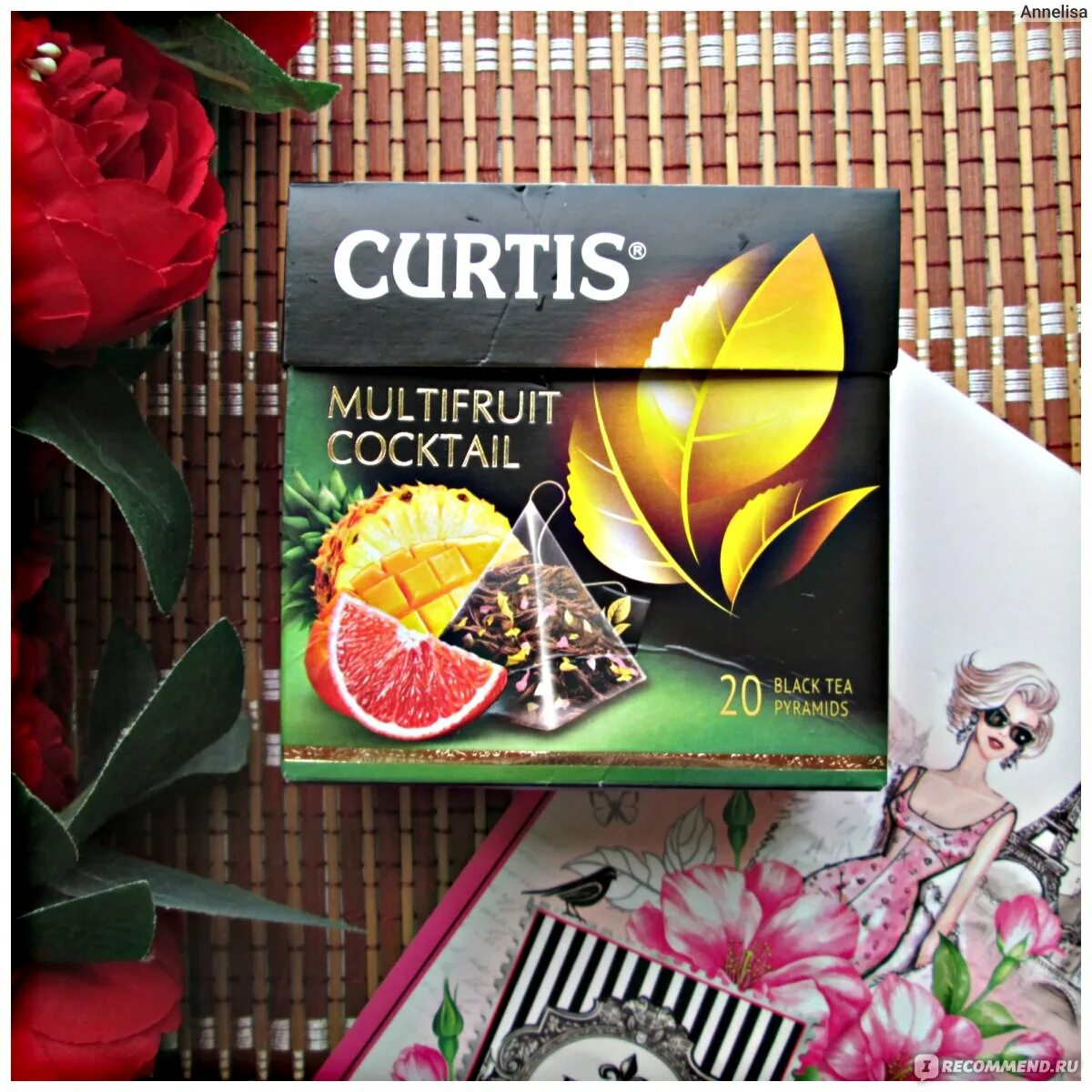 Curtis cocktail. Curtis exotic Cocktail чай. Чай Curtis мультифрукт. Чай Кертис Тропикал Фрут. Чай Кертис тропический коктейль.