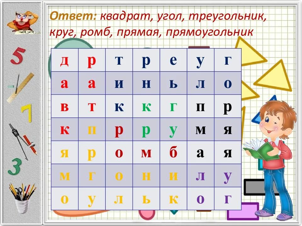 Слова в квадрате ответами. Математический филворд. Филворды по математике. Филворды по математике 4 класс. Филворд по математике 2 класс.