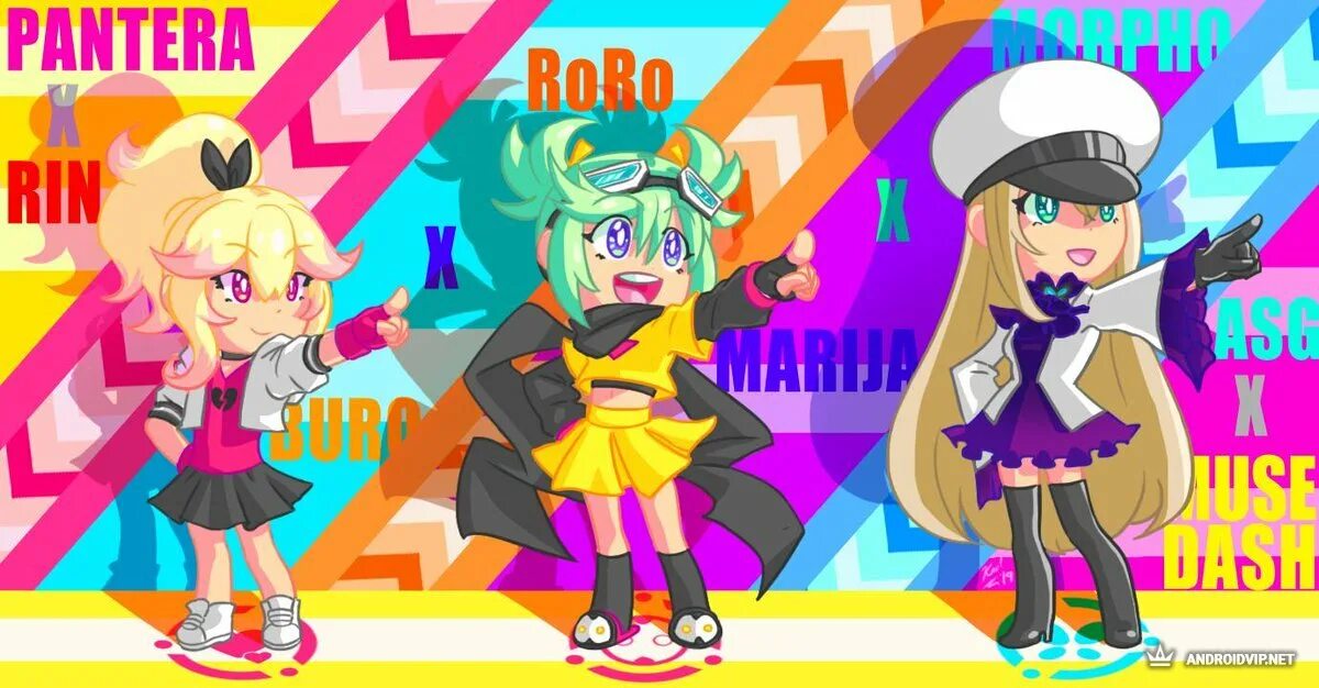 Muse dash dlc unlocker. Muse dash. muse dash персонажи в полный рост. muse dash buro joker. muse dash персонажи в полный рост джокер.
