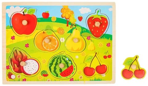 Игры пазлы фрукты