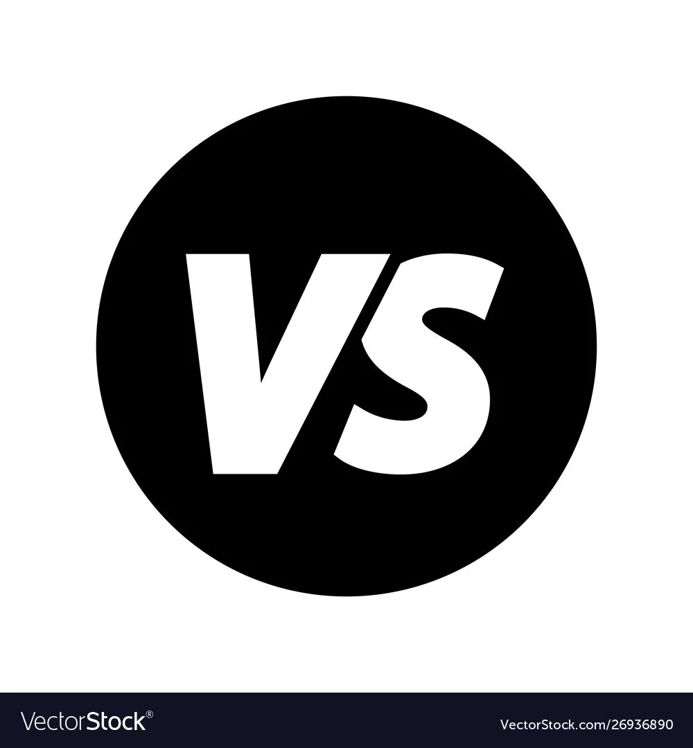 Vs icon. Значок против. Значок versus. Символ vs. Значок против vs.