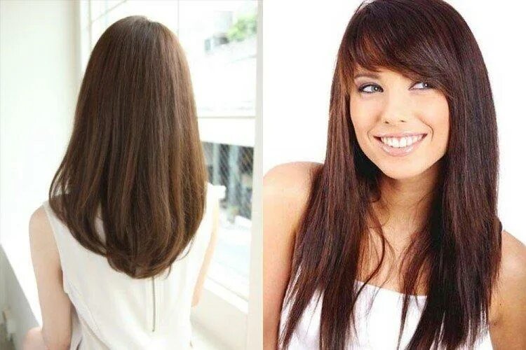 Подстричь волосы стрижка на длинные волосы Beautiful long hair Rambut panjang, Potongan rambut panjang, Ide warna rambut