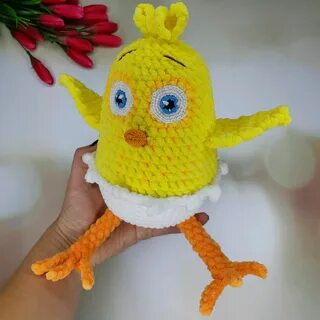 Плюшевая игрушка цыплёнок, персонаж мультфильма Цып Цып ТВ в интернет-магаз...