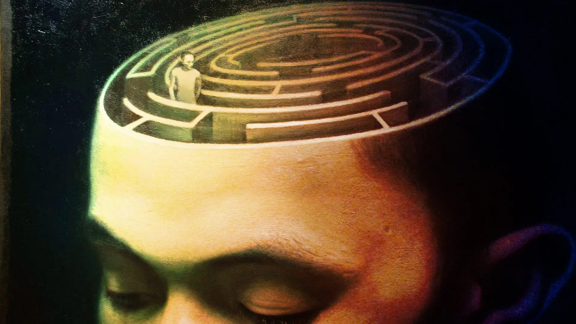 Иллюзия правды 2. Лабиринт в голове. Человек в лабиринте. Мозг Лабиринт. Лабиринт сознания.
