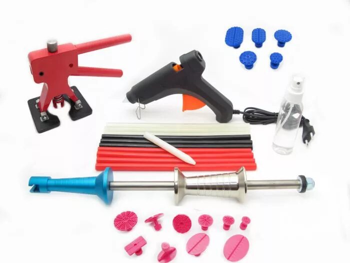 Pdr инструмент набор. для кузов инструмент paintless dent repair. обратный молоток для удаления вмятин affix pdr af11810002. приспособление вмятин без покраски. стимер pdr.