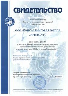 Рейтинг оценщиков