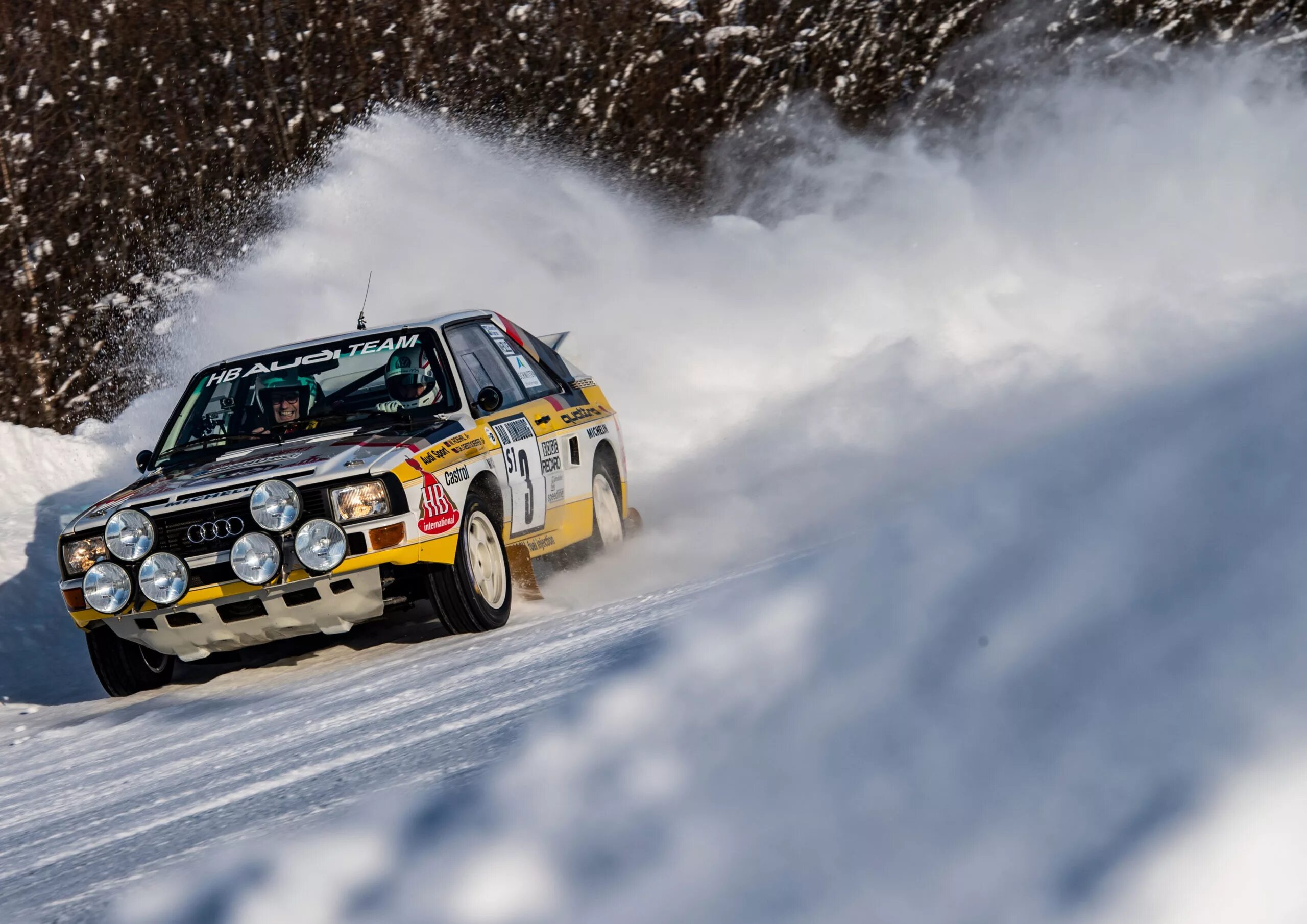 Дорога группы б. Audi quattro Sport s1. Audi quattro s1 Rally. Ауди кватро ралли 2020. Audi 80 quattro Rally Winter.