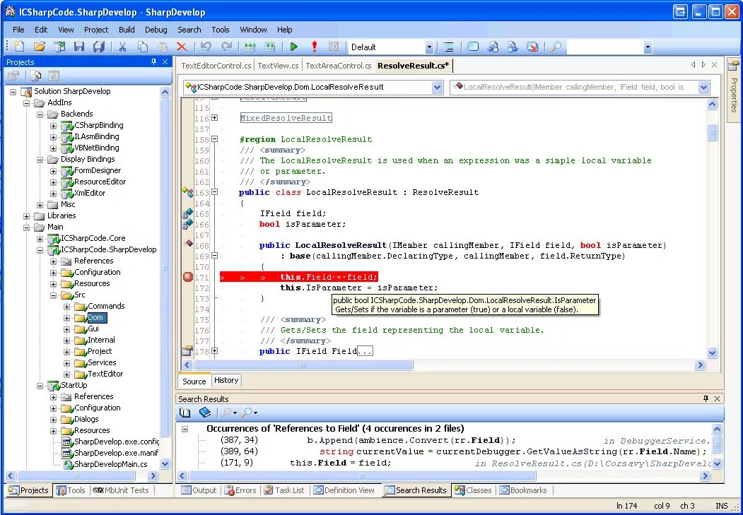 Sharp developer. Sharpdevelop. sharpdevelop 5.1. среда разработки для c#. формы в sharpdevelop.