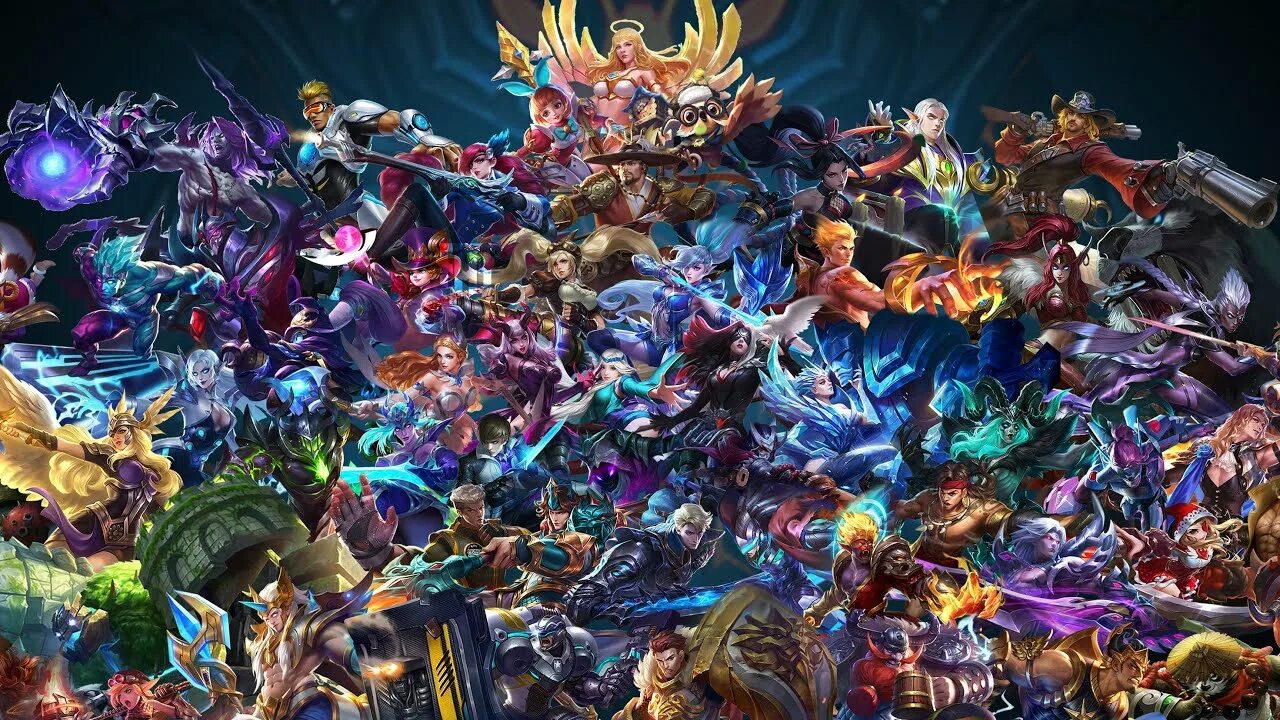 Mobile legends bang bang обои. Лига легенд топ персонажей. Герои мобайл легенд список. Сколько персов в лиге легенд. Игра legends of legends персонажи.