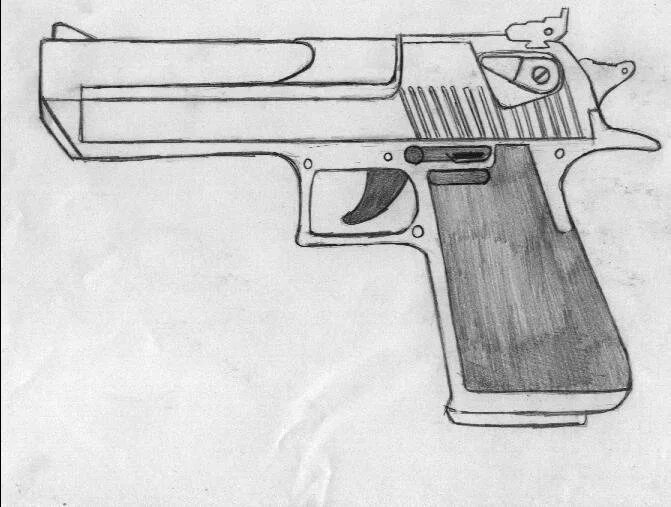 Как сделать дигл. Чертёж пистолета Desert Eagle. Чертеж пистолета Дезерт игл. Чертежи Desert Eagle из Standoff 2.