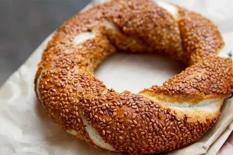 Турецкие симиты с кунжутом