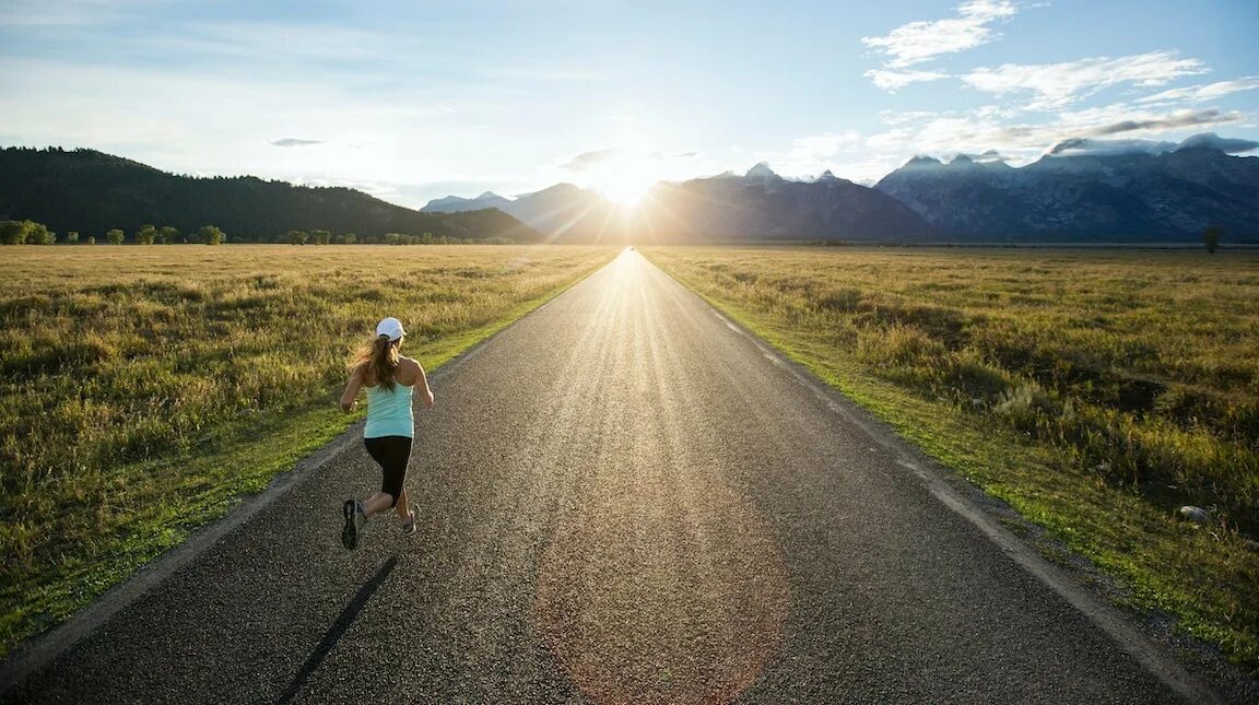 Run across the road