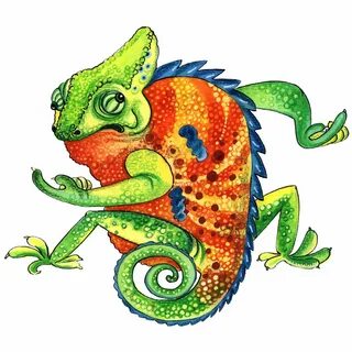 Сказку хамелеон