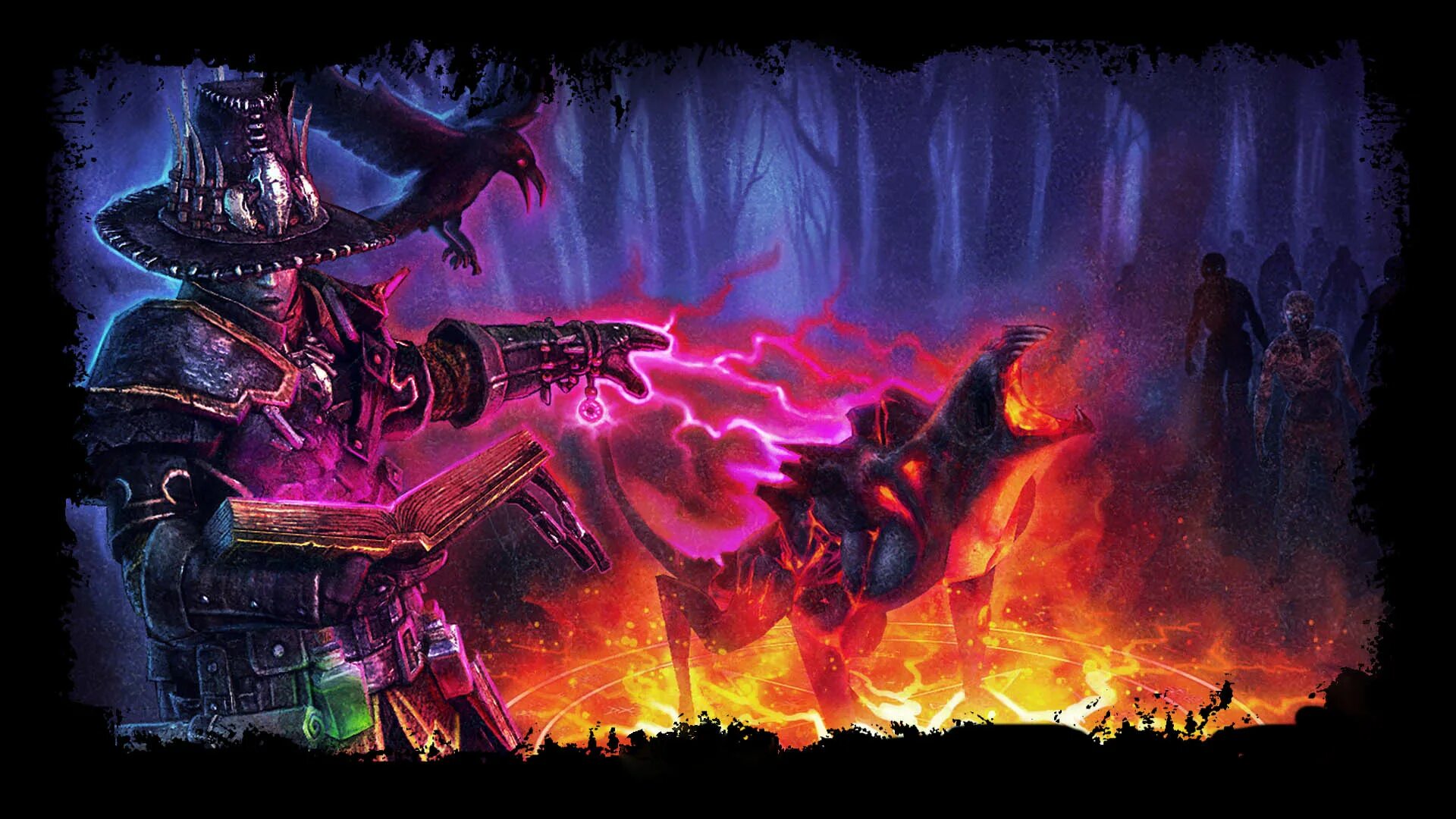 Grim dawn dlc. Grim Dawn оккультист арт. Грим даун Чернокнижник. Grim Dawn обложка. Grim Dawn 2016.