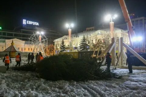 Открытие елки в 2023 году
