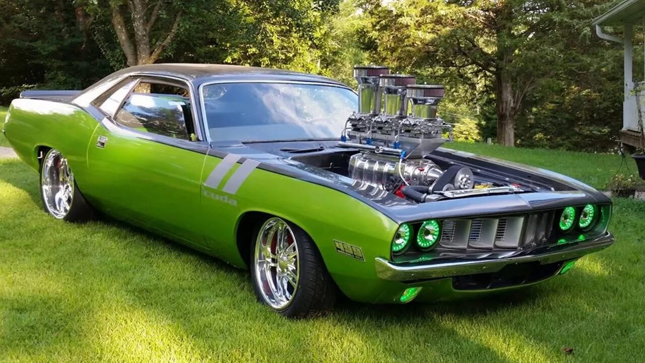 Cuda visible. Plymouth gtx 1971 supercharged. plymouth barracuda с нагнетателем. dodge challenger 1971 supercharger. plymouth cuda tuning.