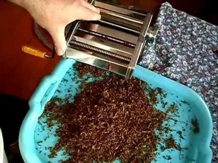 Нарезка табака для сигарет