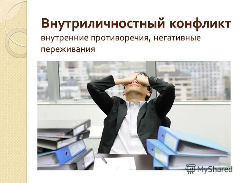 внутриличностный конфликт презентация