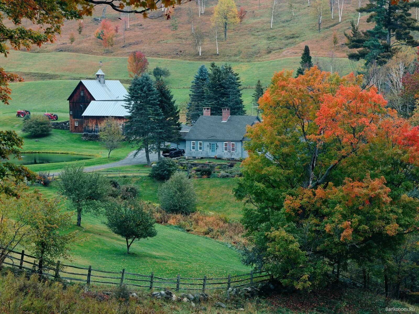 People lived living in the countryside. Вудсток штат Вермонт. Штат Вермонт природа. Деревенские домики штат Вермонт. Вермонт американская Швейцария.