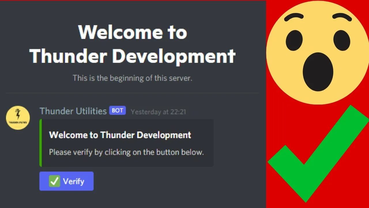 Discord button. How to inspect on discord.