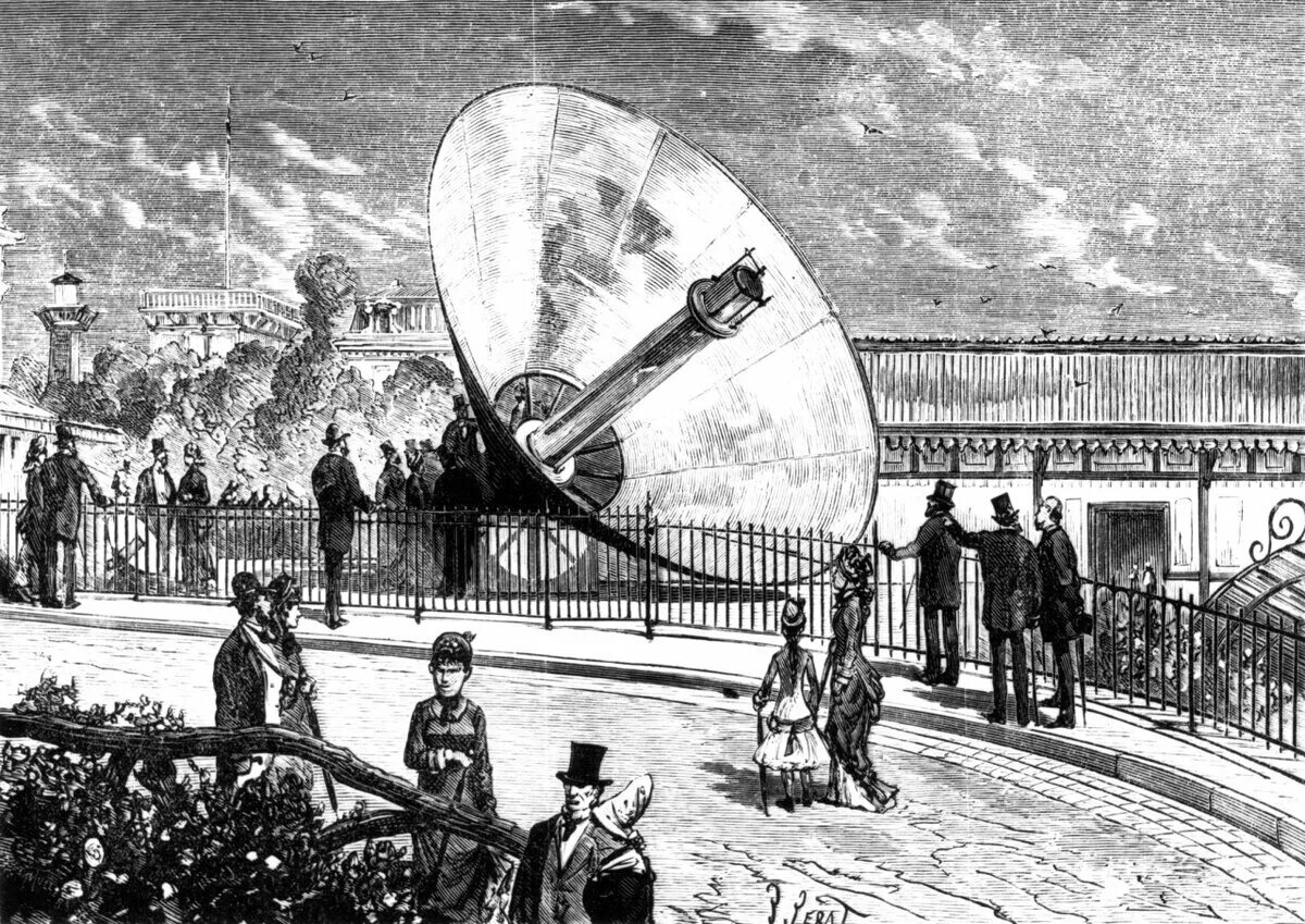Огюст Мушо. В Париже в 1878 г. а.Мушо. Солнечные батареи 19 века. Мушо концентратор солнечной энергии. Прототип солнца
