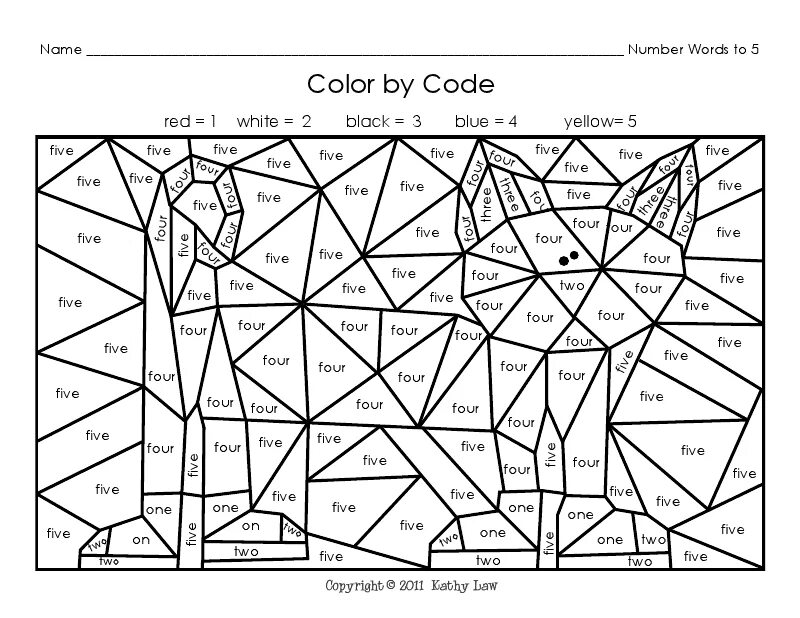 Colour the answers. Color by English Word. English Worksheets Color by Word. Colour by Sight Words. Colouring by number Word.