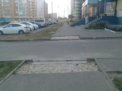 Линия тротуара