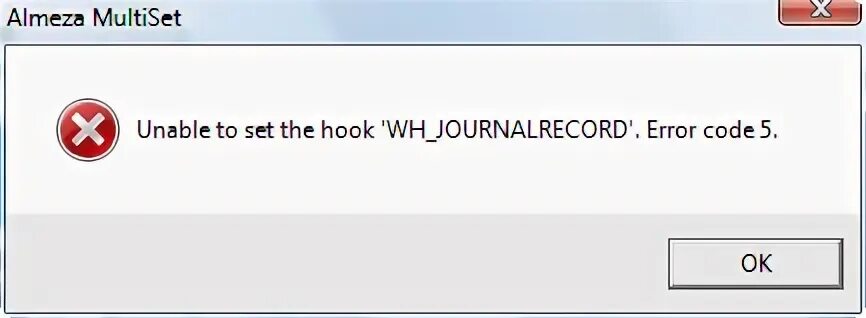 Unable to set
