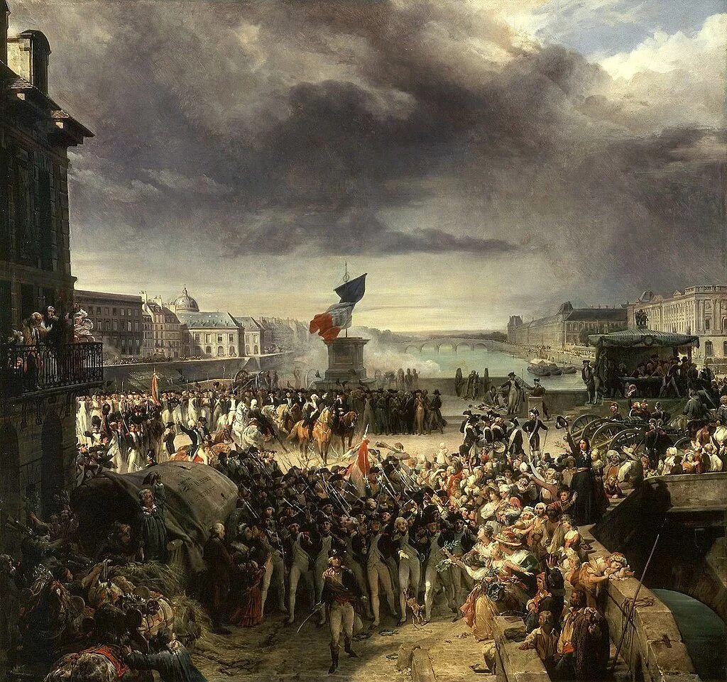 Революция франции. Великая французская революция 1789. штурм тюильри 10 августа 1792 года. революция в франции 1789-1794. французская революция 18.
