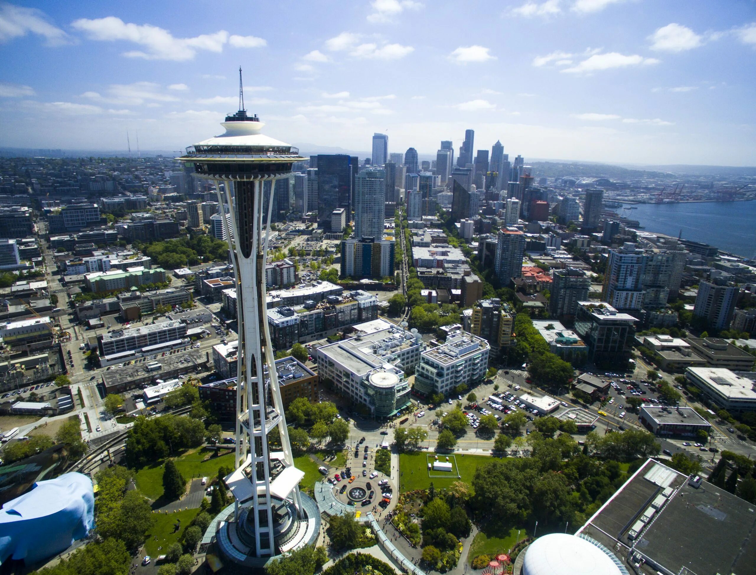 Сиэтл лас. Спейс нидл сиэтл. сиэтл space needle. сша башня спейс нидл. сиэтл skycity.