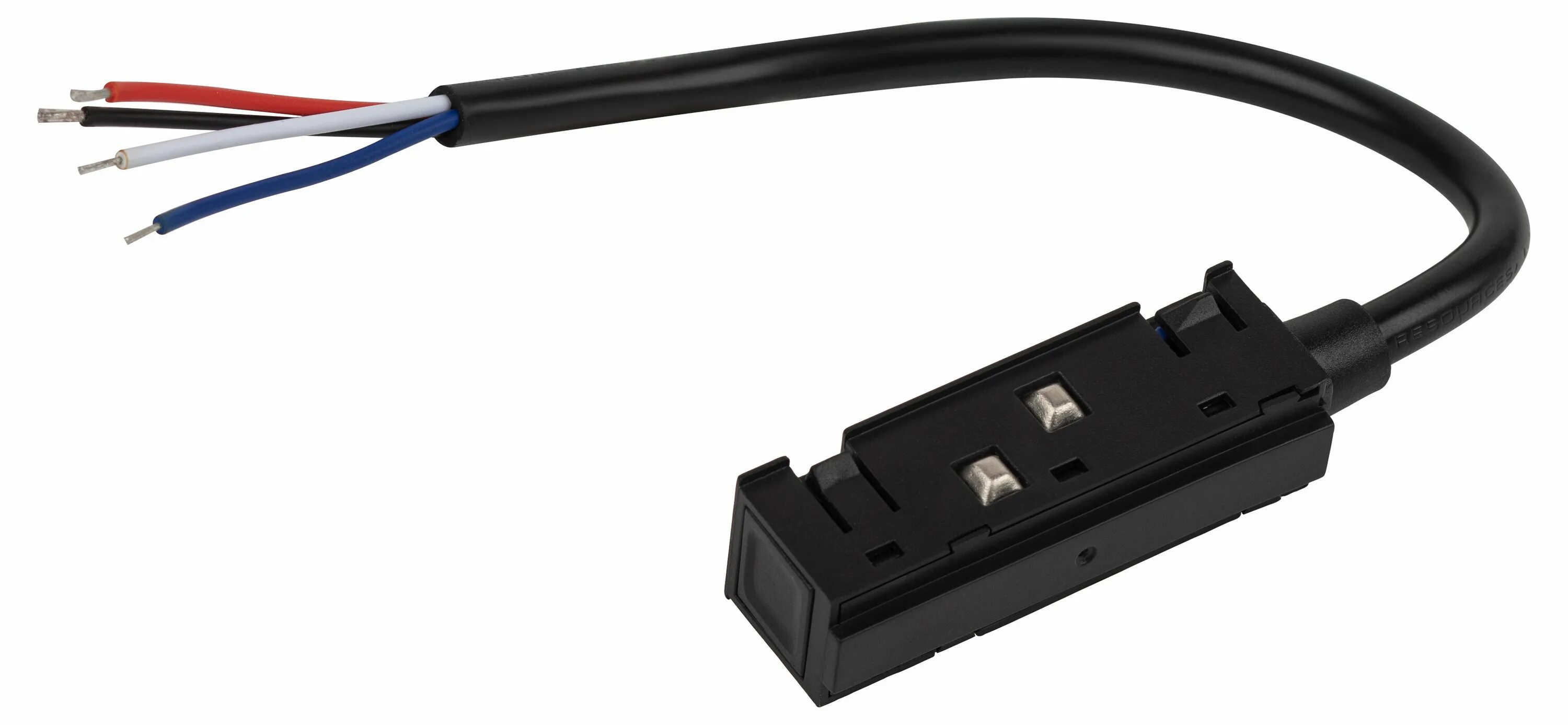 Linea-accessories a470106. шинопровод встраиваемый магнитный maytoni technica exility busbur trx034-422b. ввод питания. подвод питания slv 143241. соединитель-токопровод denkirs tr1100-bk.