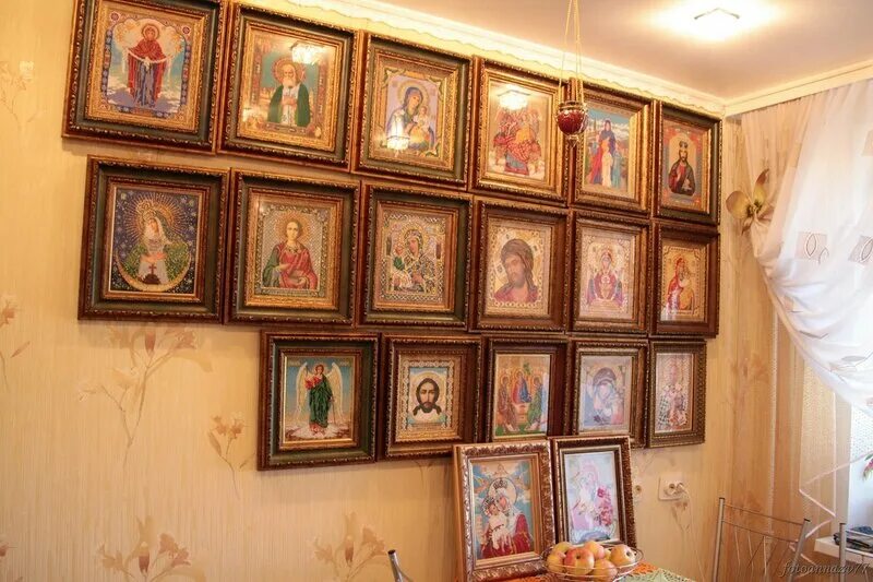 Catholic home altar on a shelf! Home altar catholic, Home altar, Altar design