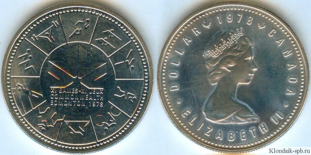 Канада 1. 1$ Канада 1978 игры Содружества в Эдмонтоне. 1 Доллар 1978. Канада 1 доллар 1930. Канада 1 доллар 1923.