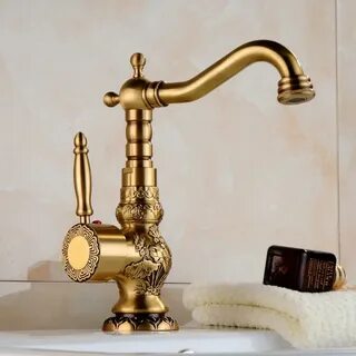 Кран смеситель для кухни бронза
