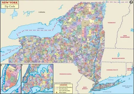 Zip code map nyc.