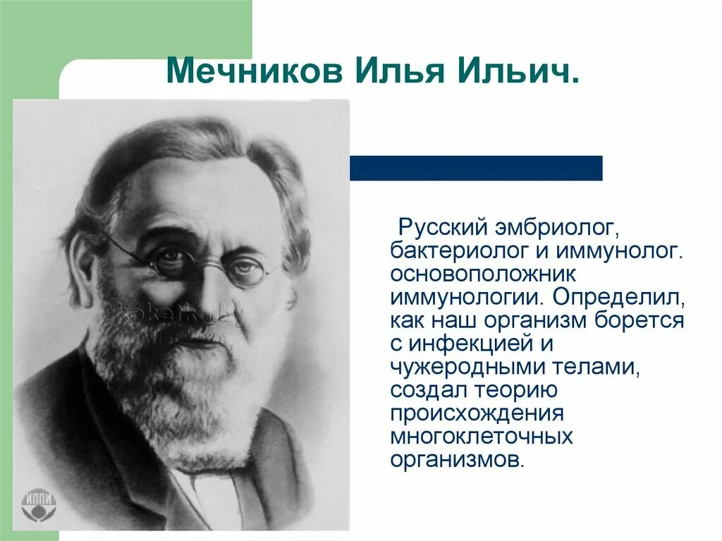 Ученые иммунологи список. И.И Мечников выдающийся русский иммунолог и бактериолог. Мечников основоположник.