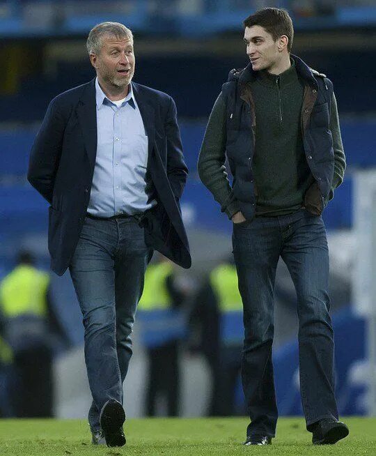 Roman Abramovich + son Arkady Abramovich Garage