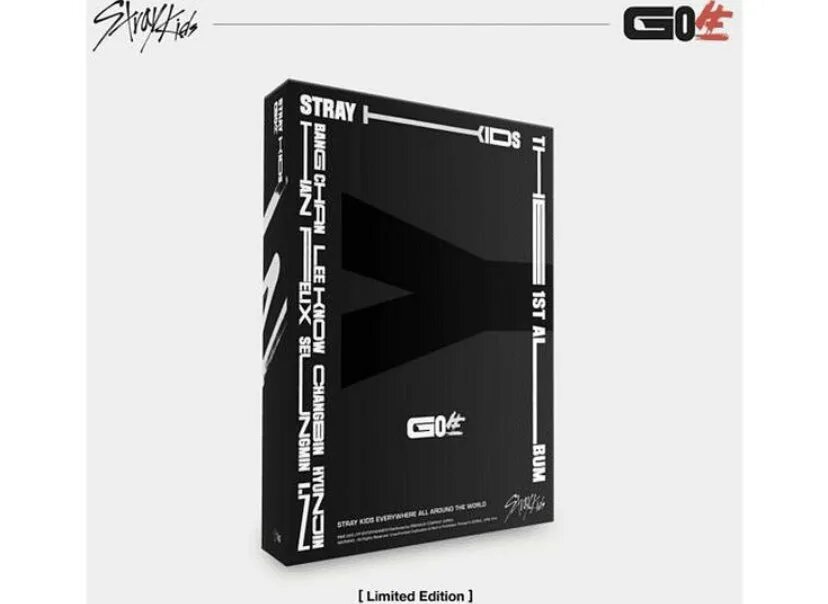 In life stray kids. Альбом Stray Kids go. Альбом Stray Kids go Limited Edition. Альбом Stray Kids - go 生. Go Live Stray Kids альбом.