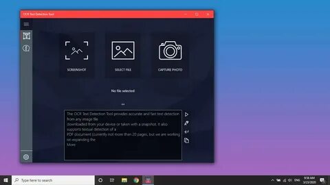 Detect tool