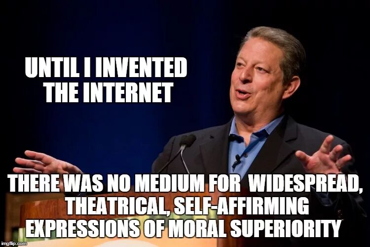 On the internet there are