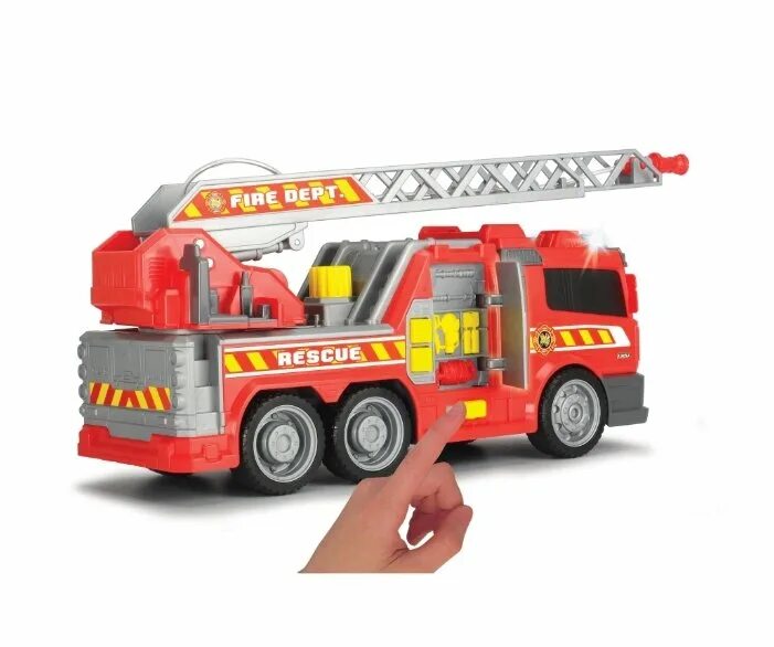 Dickie Toys пожарная машина с водой. Пожарный автомобиль Dickie Toys 3444823 34 см. Большая пожарная машина Fire Dept игрушка. Пожарный автомобиль Dickie Toys 3719000 50 см. Dickie toys