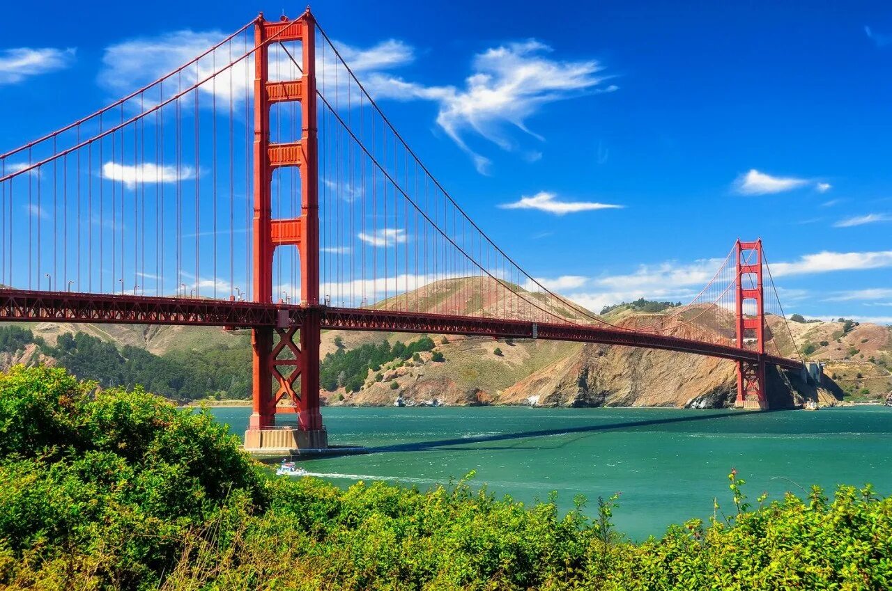 Мост золотые ворота в Сан-Франциско. Мост Голден гейт Сан Франциско. Мост «золотые ворота», Сан-Франциско, Калифорния, США. МГСТ голдан геидс Сан Франциско.