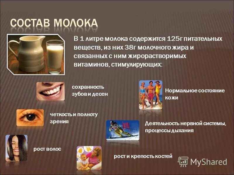 доклад о молоке. полезные качества молока. полезные качества молока. презентация о молоке. полезные витамины в молоке.