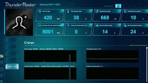 Rtx 3070 температуры