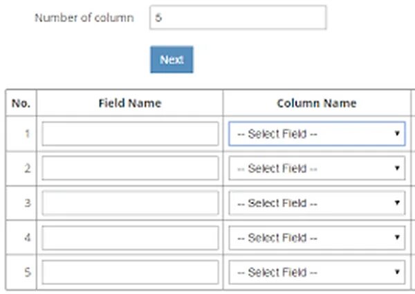 Value input option