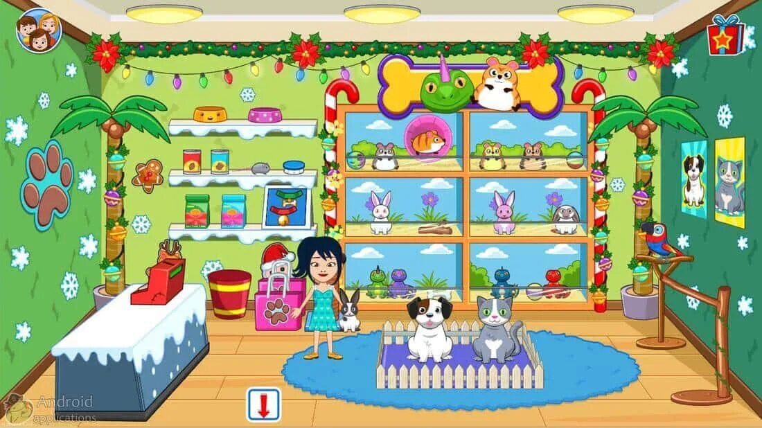 My games shop. Игра май Таун. My Town магазин. My Town торговый Пассаж. Игры my Town город.