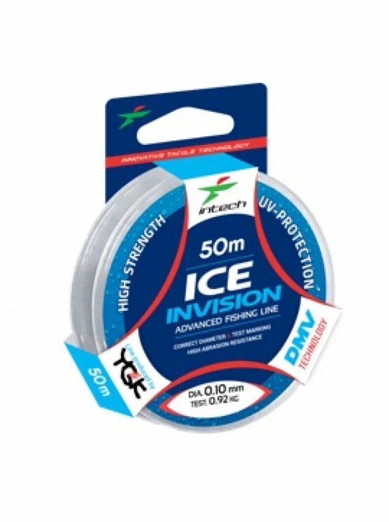 Леска Intech Ice Invision 50m. Леска j-thread FC Ice line 0.13mm-50m. Леска j-thread mono Ice line 0.09mm-50m. Леска рыболовная зимняя Stream Ice line.