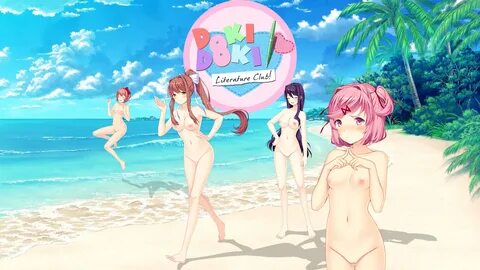 DDLC fun at beach +18 ⛱ 😎 ⛱. 