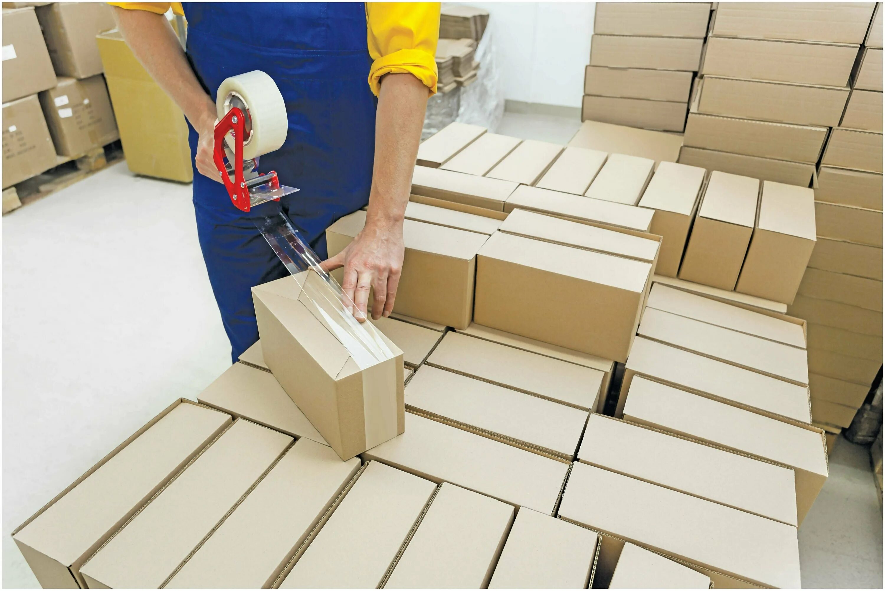 упаковщик готовой продукции. сборщик изделий из пластмасс. обрабатывающая промышленность. кладовщик иллюстрация. производители товаров.