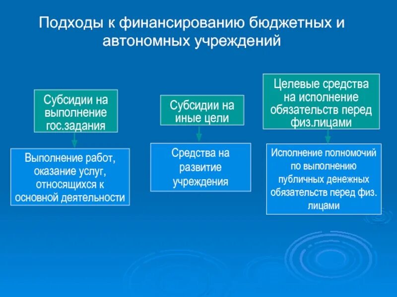 Управление средствами бюджетного учреждения